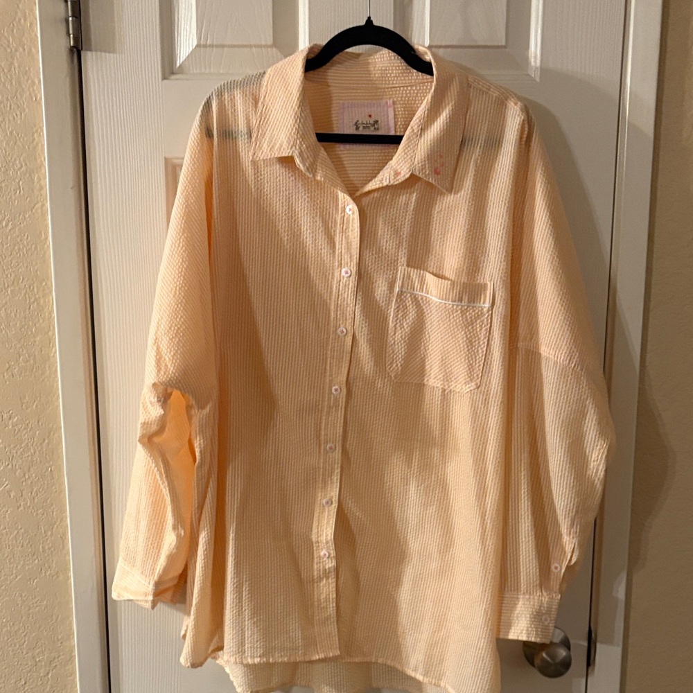 Free People Intimately Cloud Nine Lounge Shirt